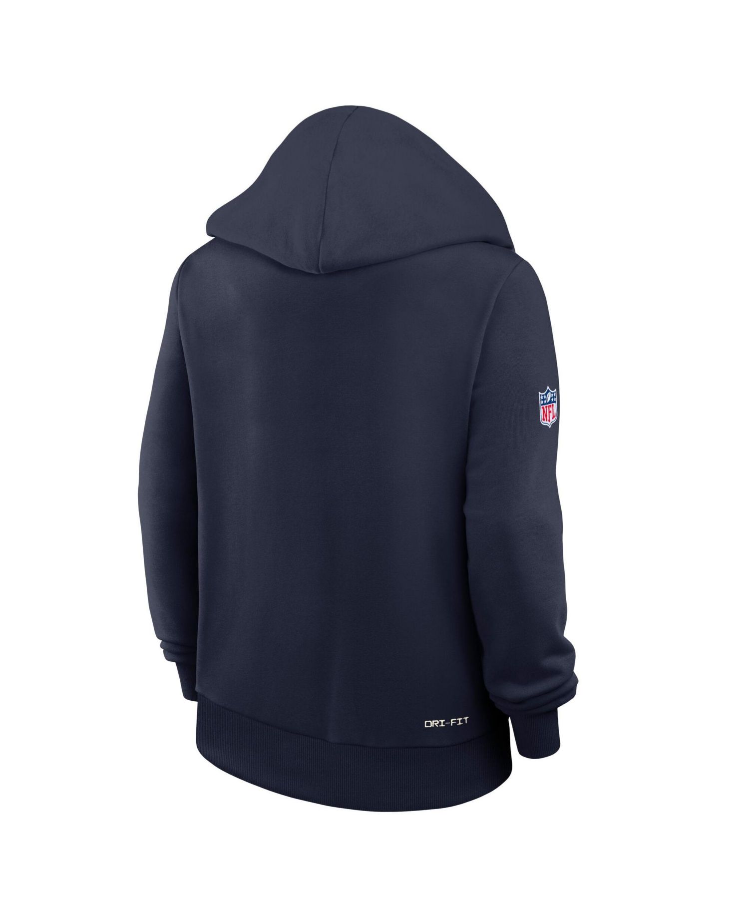 Women's Navy Denver Broncos Sideline Standard Issue Dri-FIT Hoodie