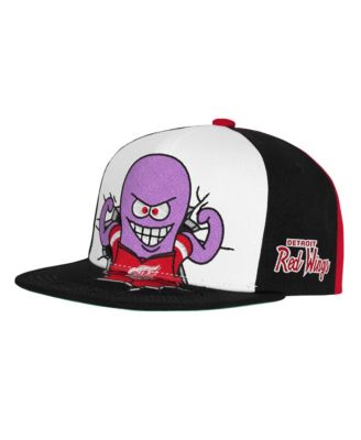 Big Boys and Girls Red Detroit Red Wings Mascot Snapback Hat