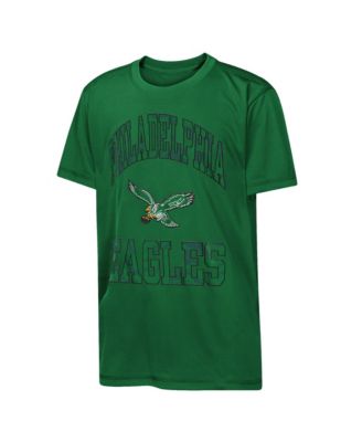 Big Boys and Girls Kelly Green Philadelphia Eagles Retro Collection Swat T-Shirt
