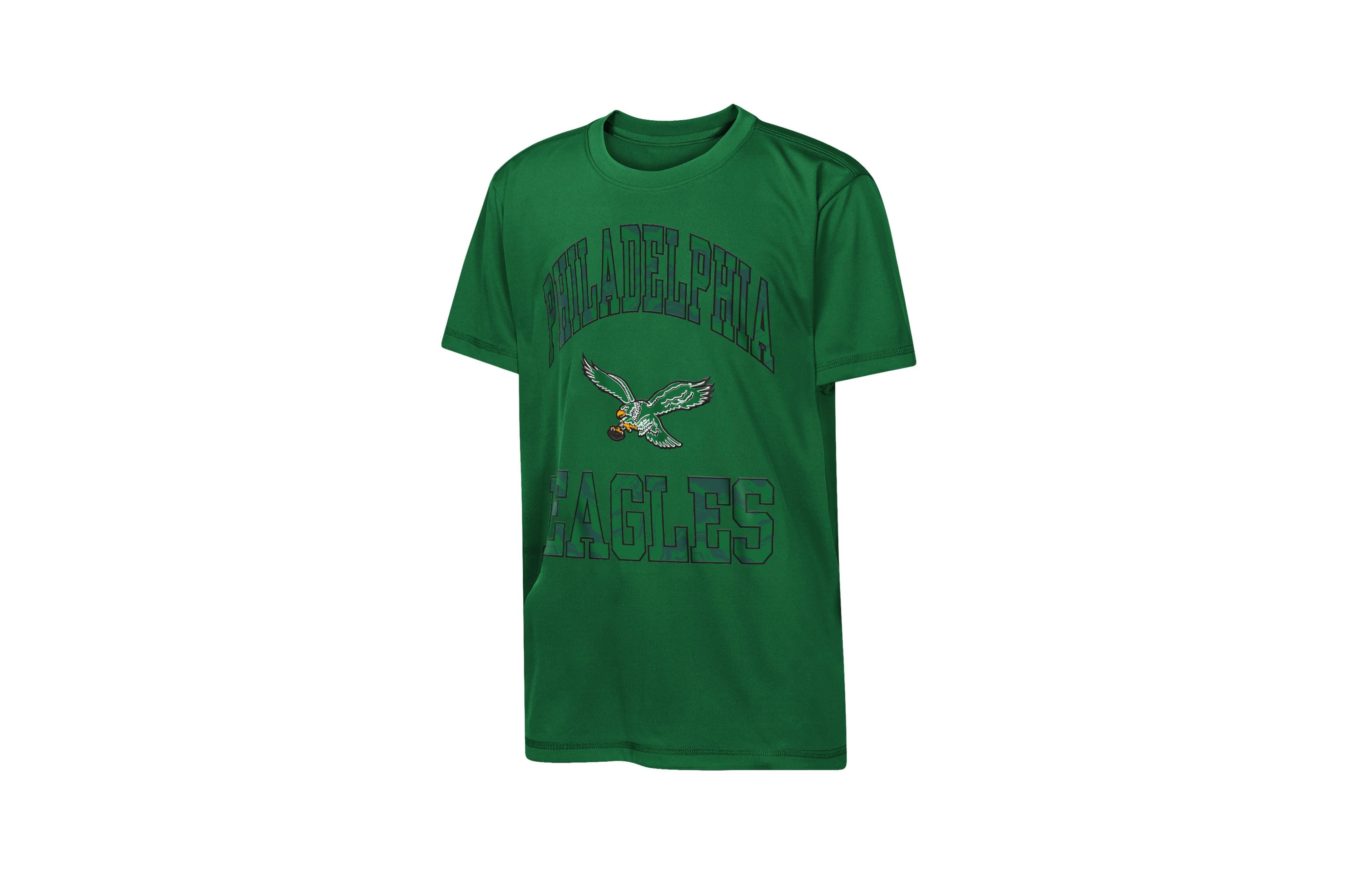 Outerstuff Boys' and Girls' Philadelphia Eagles Retro Swat T-Shirt