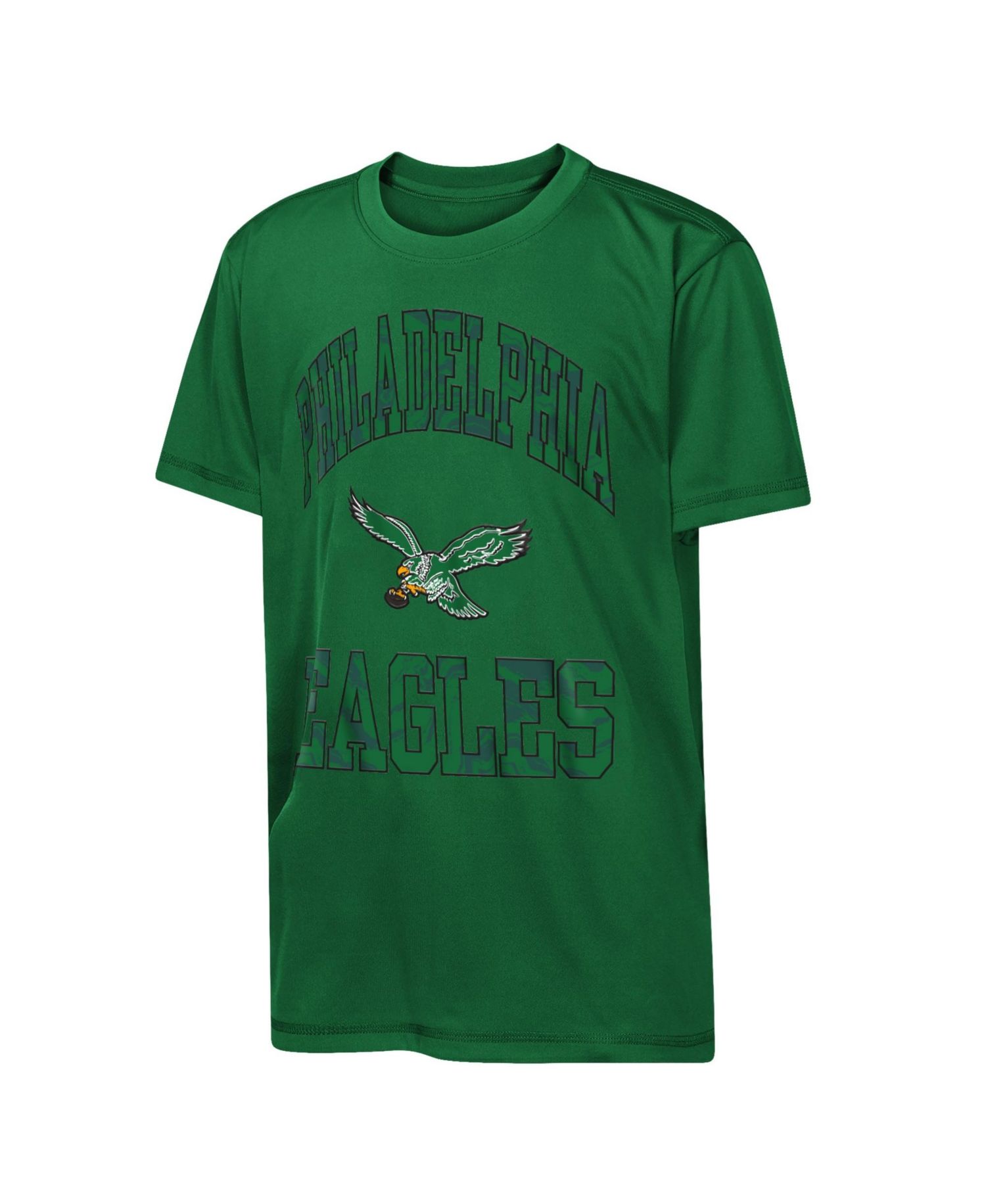 Big Boys and Girls Kelly Green Philadelphia Eagles Retro Collection Swat T-Shirt