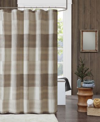 Trista Patchwork Shower Curtain, 72" x 72"
