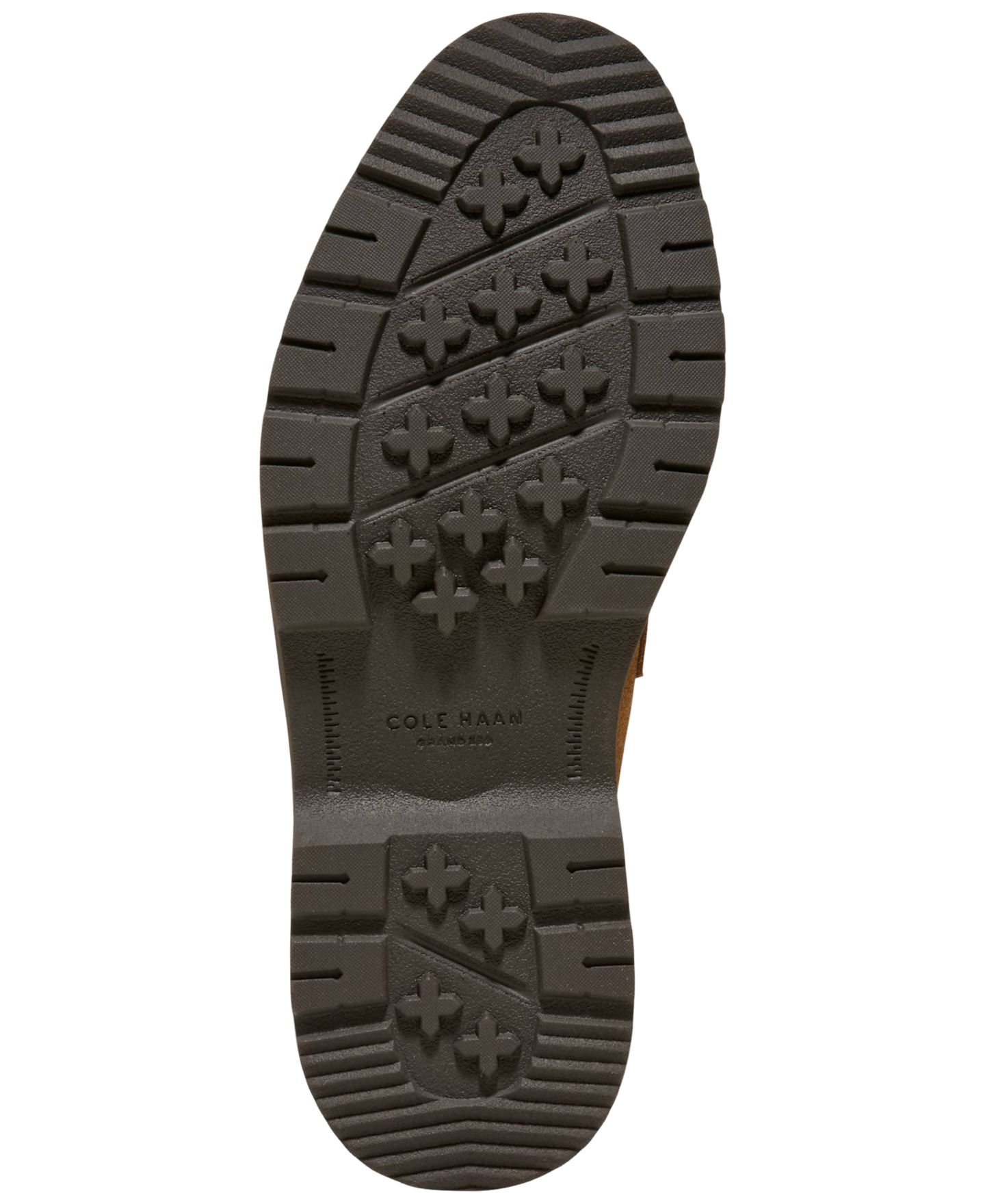 Мужские туфли Cole Haan Vestry Grand Suede Lug-Sole Penny, цвет: Коричневый — фото 4