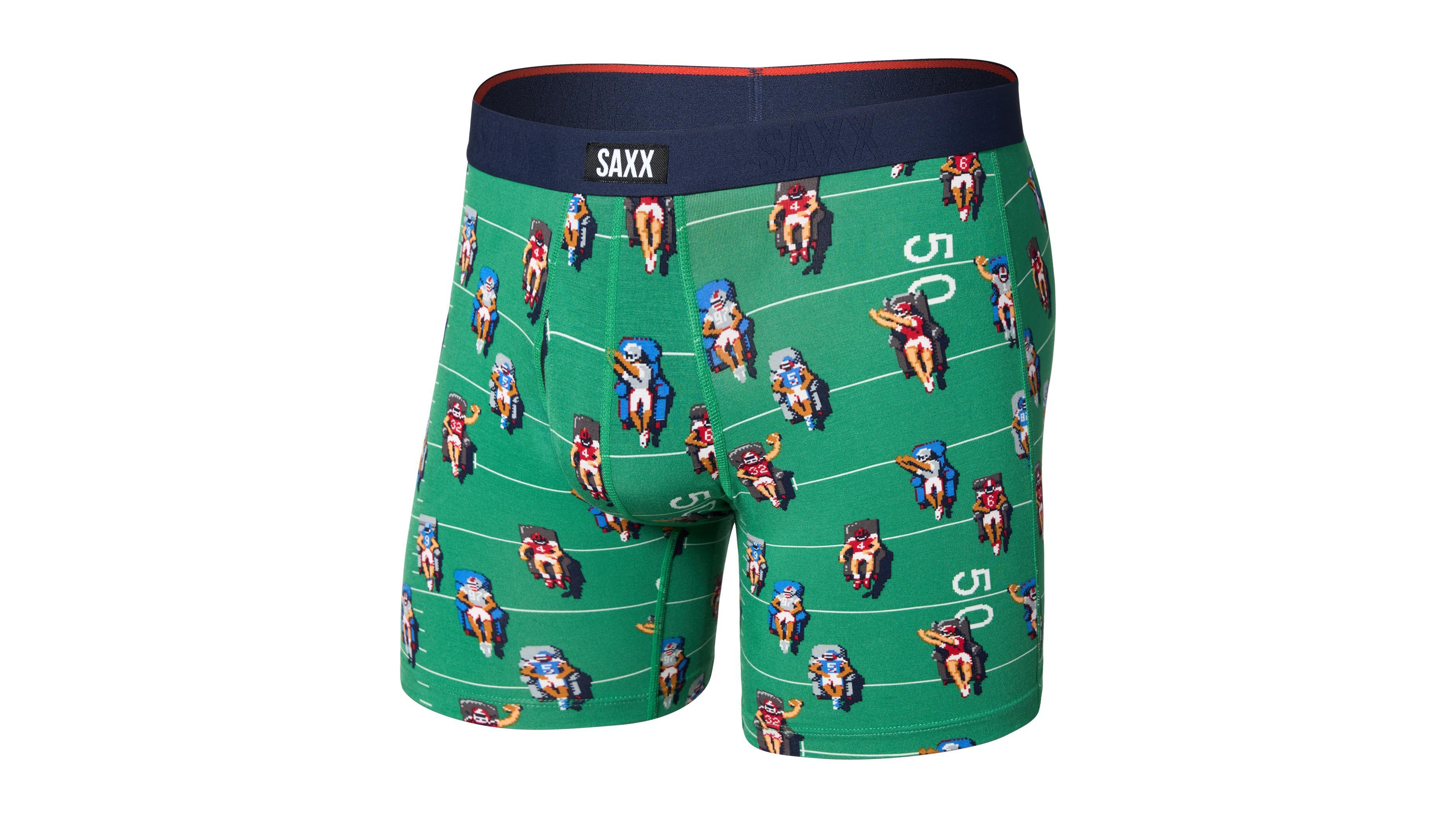 Saxx Men's Vibe Xtra No-RideUp Leg Boxer Brief