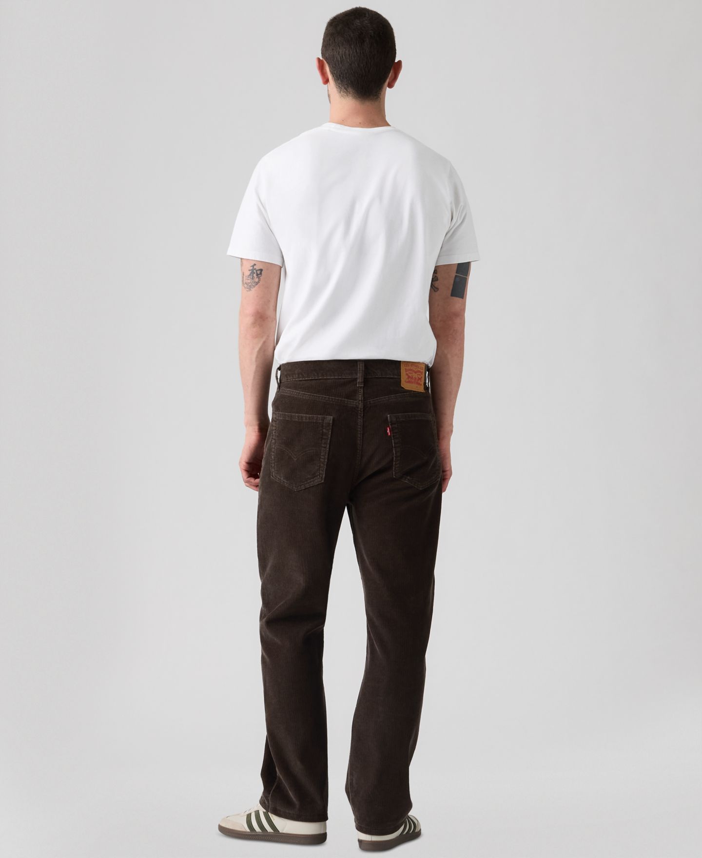 Мужские джинсы Levi's 565 Loose Straight, цвет: Кофейный — фото 5