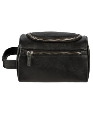 Men's Emmet Compact Leather Hanging Toiletry Bag