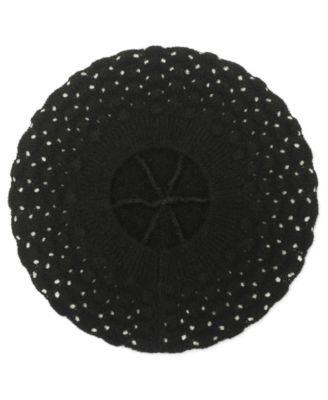 Women's Bubble Stitch Solid Beret