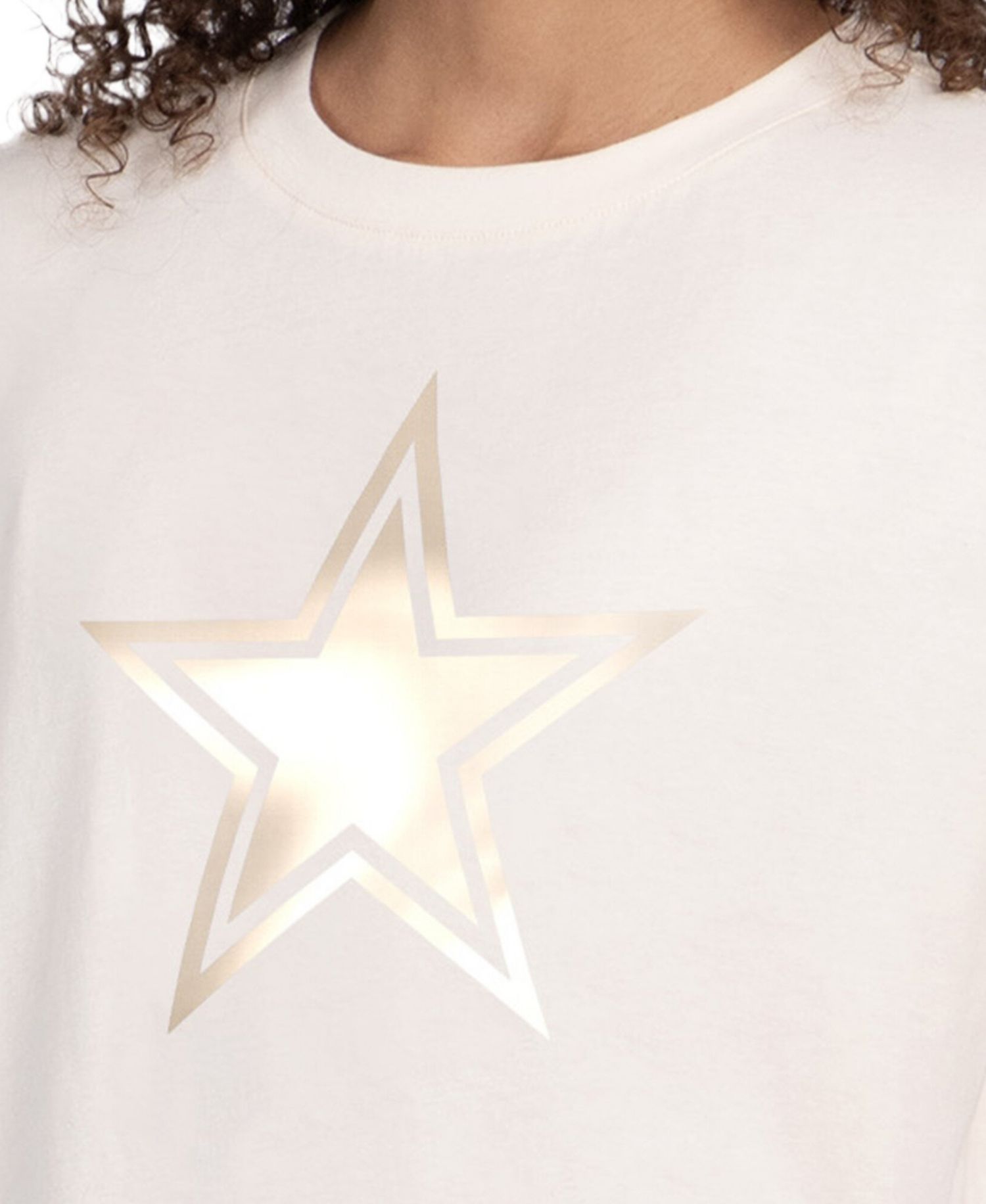 Women's Cream Dallas Cowboys Pastel Travel Boxy Cropped T-Shirt