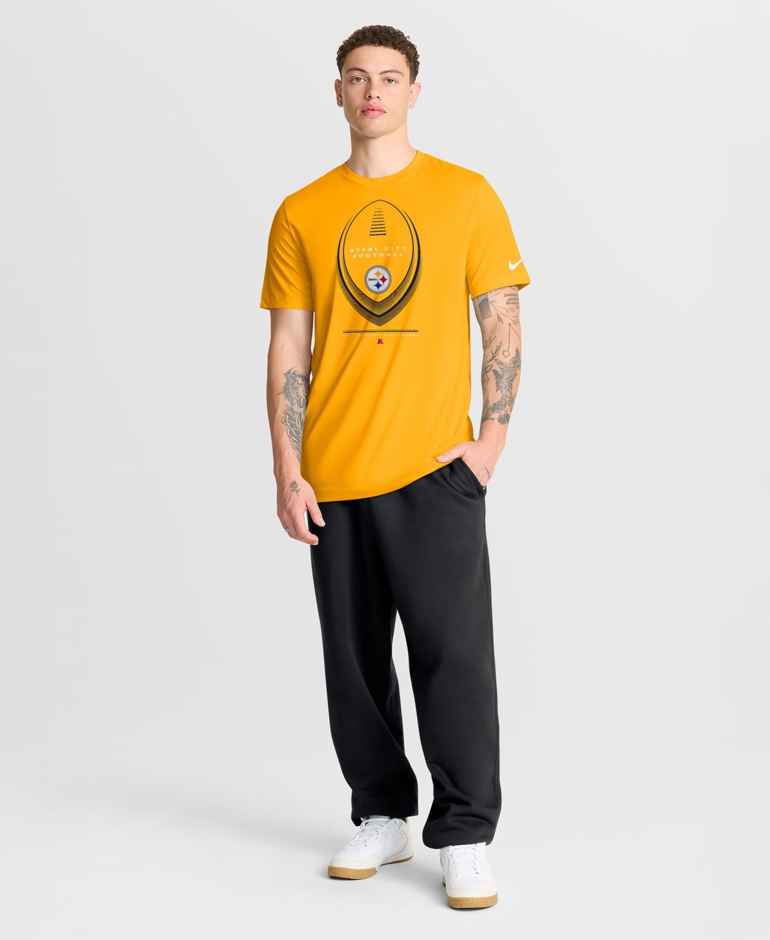 Men's Gold Pittsburgh Steelers Legend Icon Dri-FIT T-Shirt