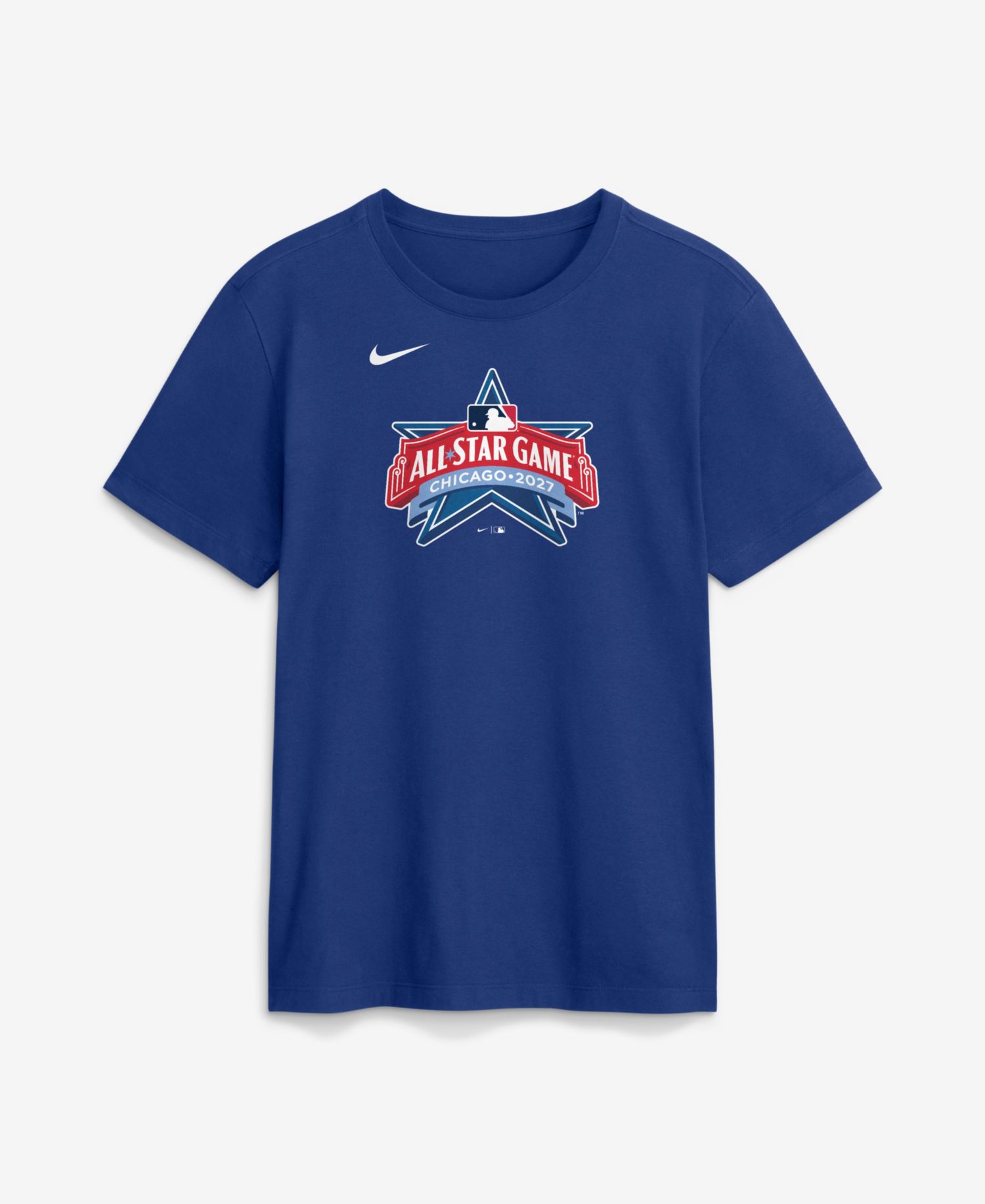 Men's Royal 2027 MLB All-Star Game Logo T-Shirt