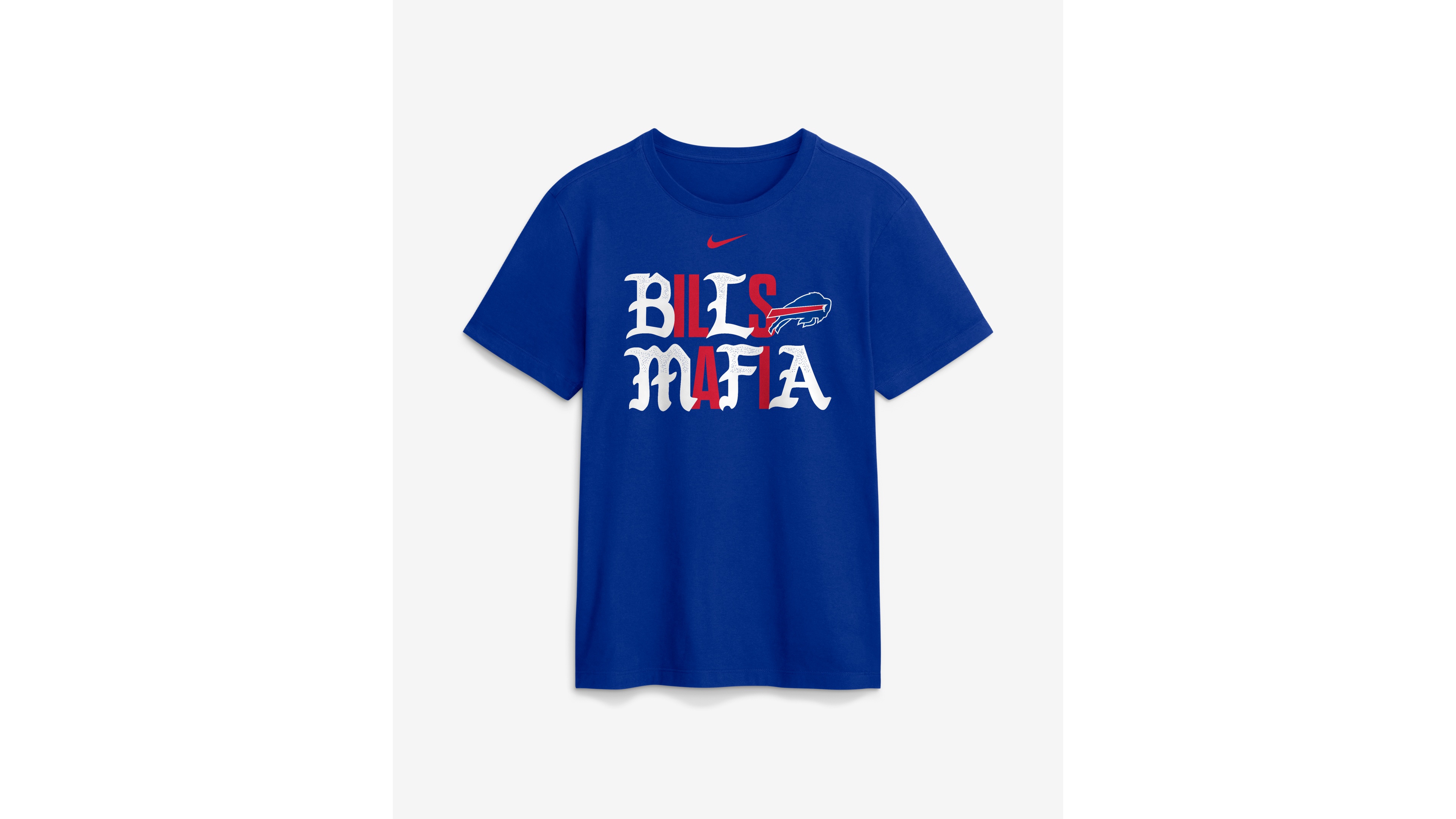 Nike Men's Royal Buffalo Bills Mafia Wordmark Club T-Shirt