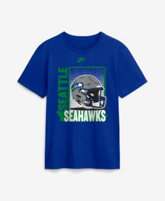 Men's Royal Seattle Seahawks Vintage Power Game Club T-Shirt