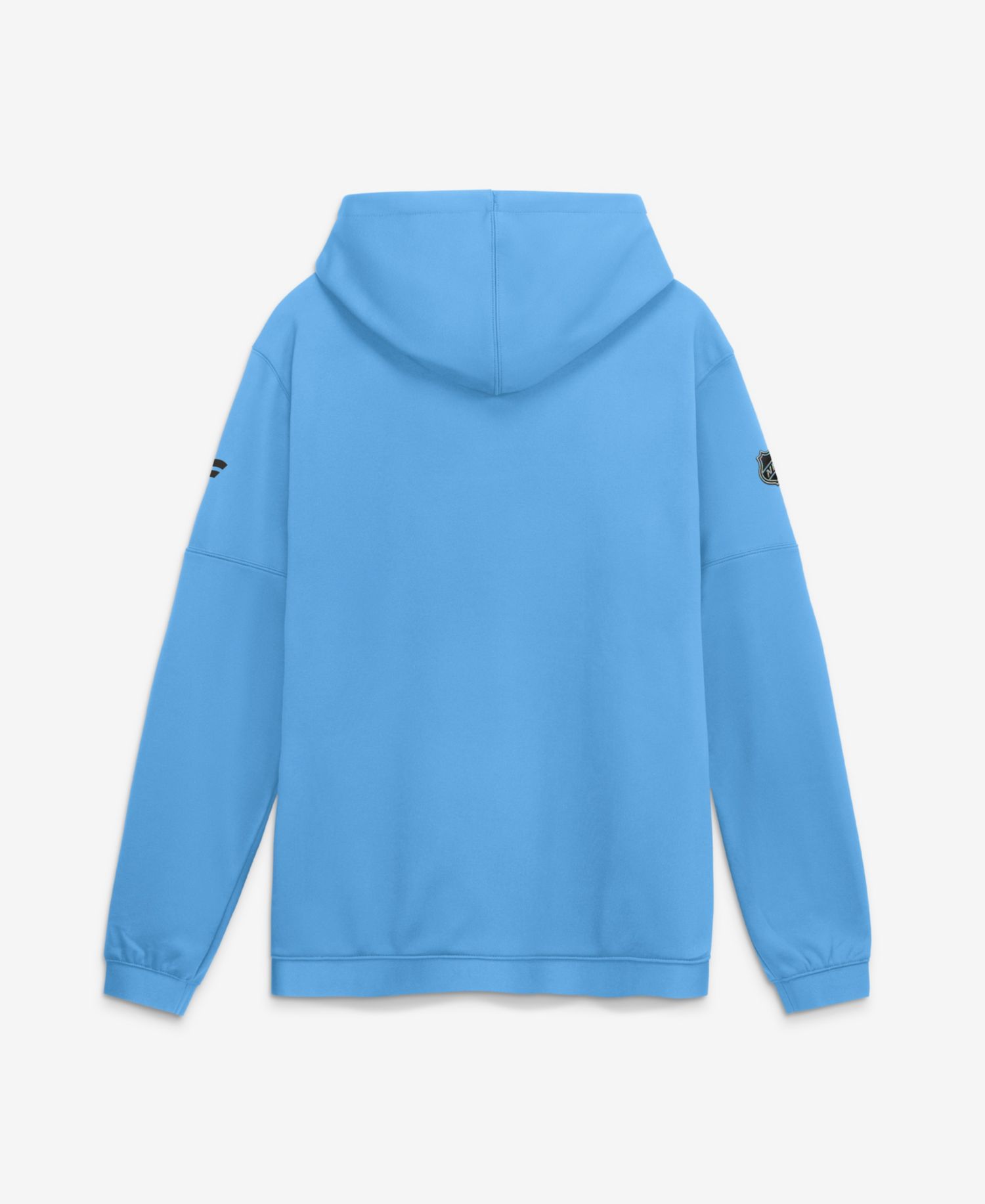 Men's Light Blue Utah Mammoth Authentic Pro Rink Fleece Pullover Hoodie