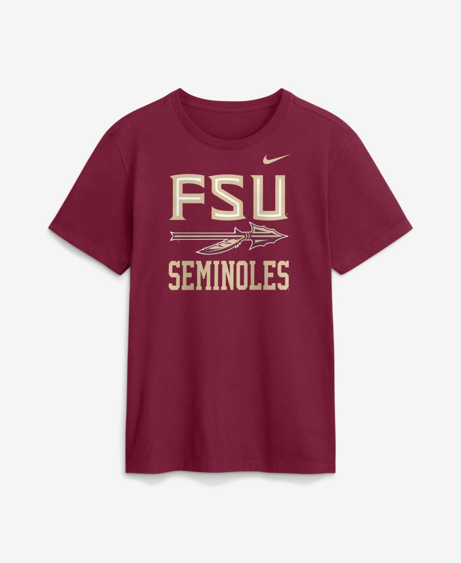 Men's Garnet Florida State Seminoles Primetime Logo Mantra T-Shirt