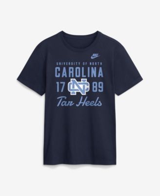 Men's  Navy North Carolina Tar Heels Legacy Stacked Established T-Shirt