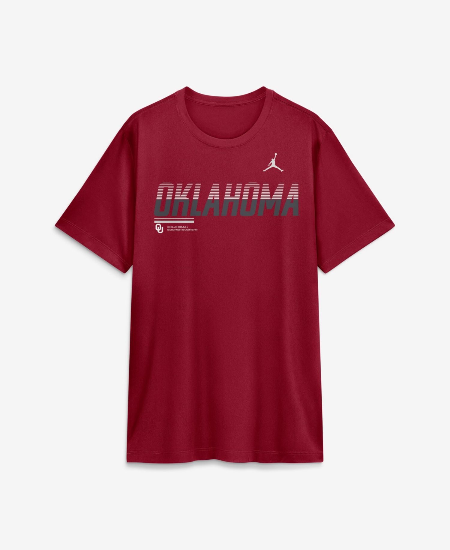 Men's Crimson Oklahoma Sooners Sideline Legend Dri-FIT T-Shirt