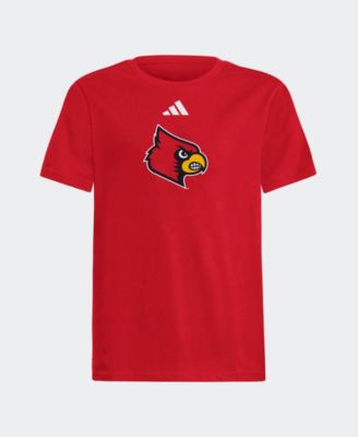 Big Boys and Girls Red Louisville Cardinals Fresh T-Shirt
