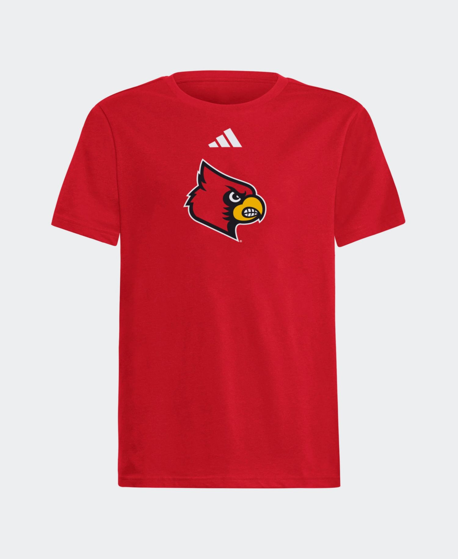 Big Boys and Girls Red Louisville Cardinals Fresh T-Shirt