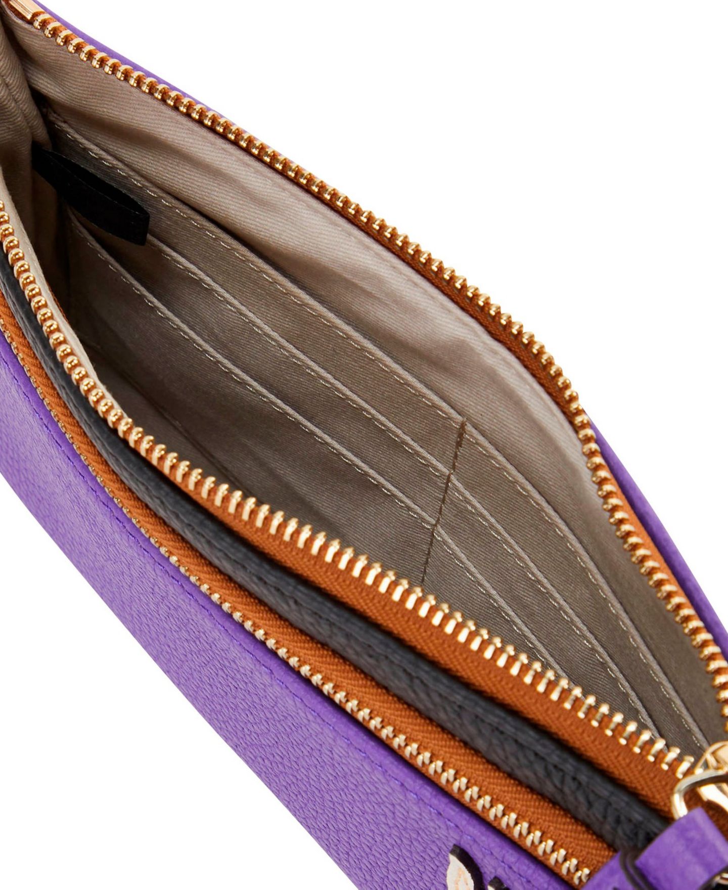 Женская сумка Dooney & Bourke Dooney Bourke Minnesota Vikings Infield Double-Zip Wristlet — фото 2