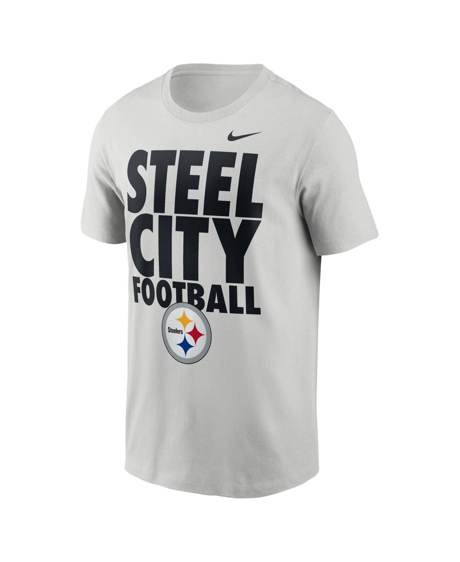 Men's Gray Pittsburgh Steelers We Run This T-Shirt