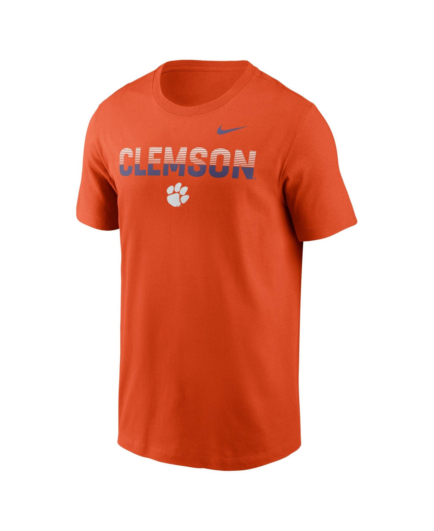 Men's Orange Clemson Tigers Primetime Kinetic T-Shirt
