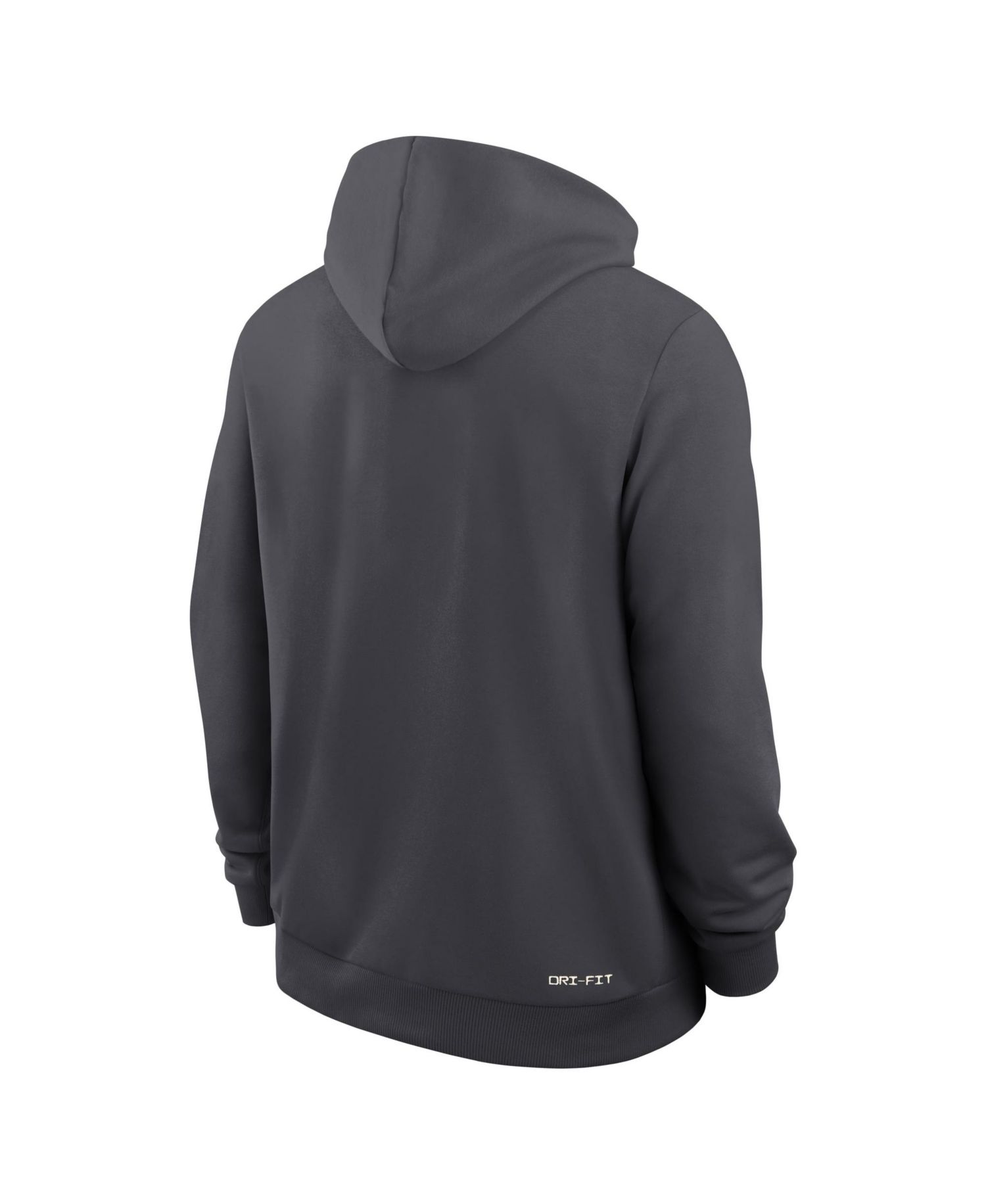 Men's Anthracite Michigan State Spartans 2026 Sideline Standard Issue Dri-FIT Full-Zip Hoodie
