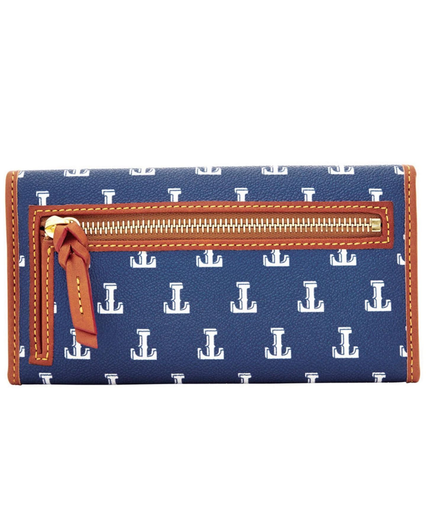 Женский клатч Dooney & Bourke Texas Rangers Team Color Continental Clutch — фото 4
