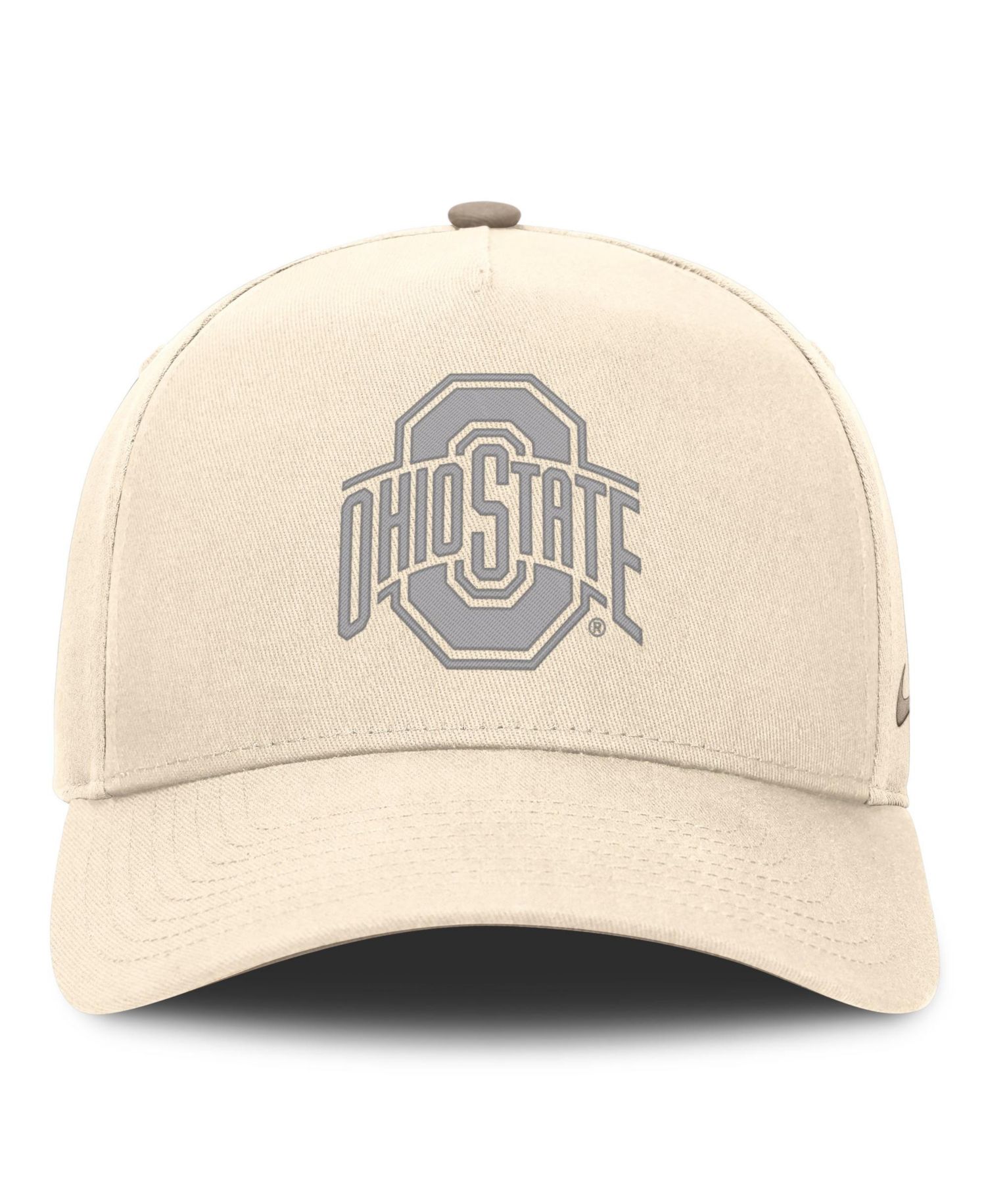 Men's Natural Ohio State Buckeyes Rise Adjustable Hat