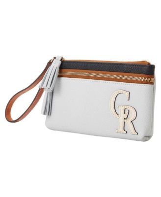 Colorado Rockies Infield Double-Zip Wristlet