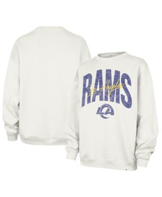 Women's '47 Stone Los Angeles Rams Muse Oversized Sweatshirt