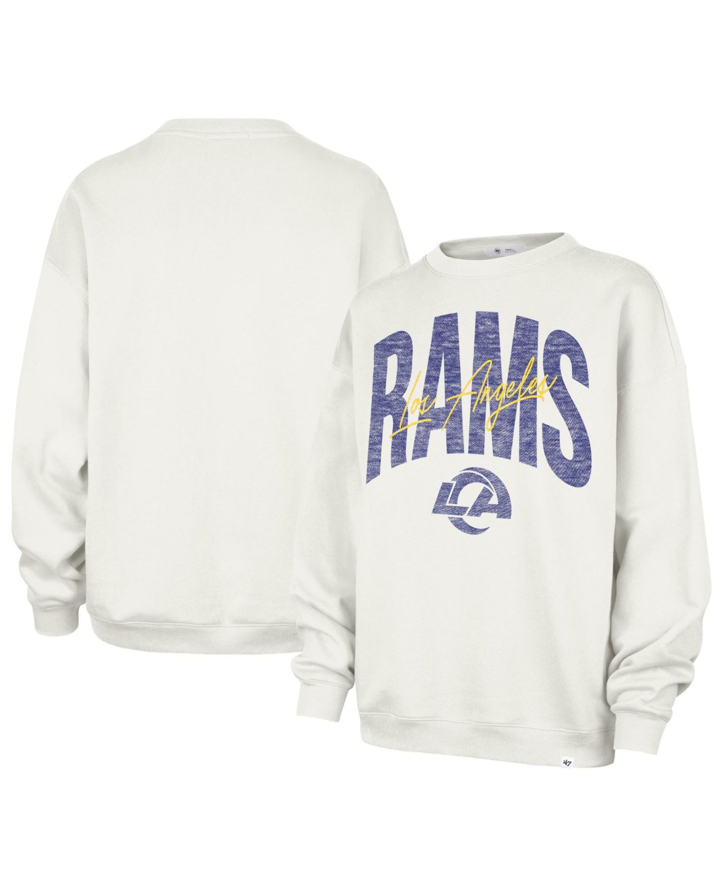 Женская толстовка '47 Brand Stone Los Angeles Rams Muse Oversized Sweatshirt — фото 1