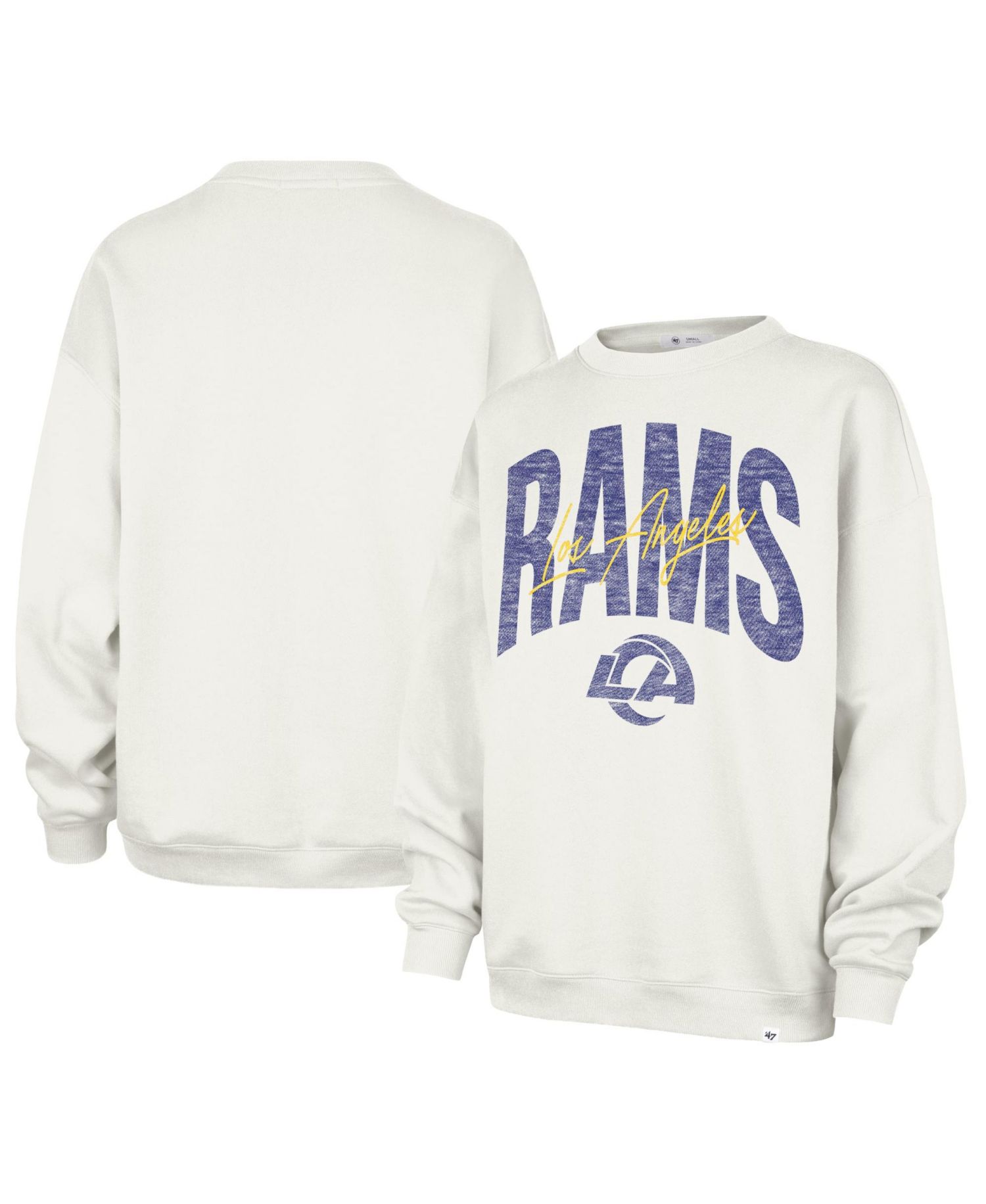 47 Brand Women's '47 Stone Los Angeles Rams Muse Oversized Sweatshirt