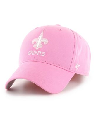 Big Girls '47 Pink New Orleans Saints Rose MVP Adjustable Hat
