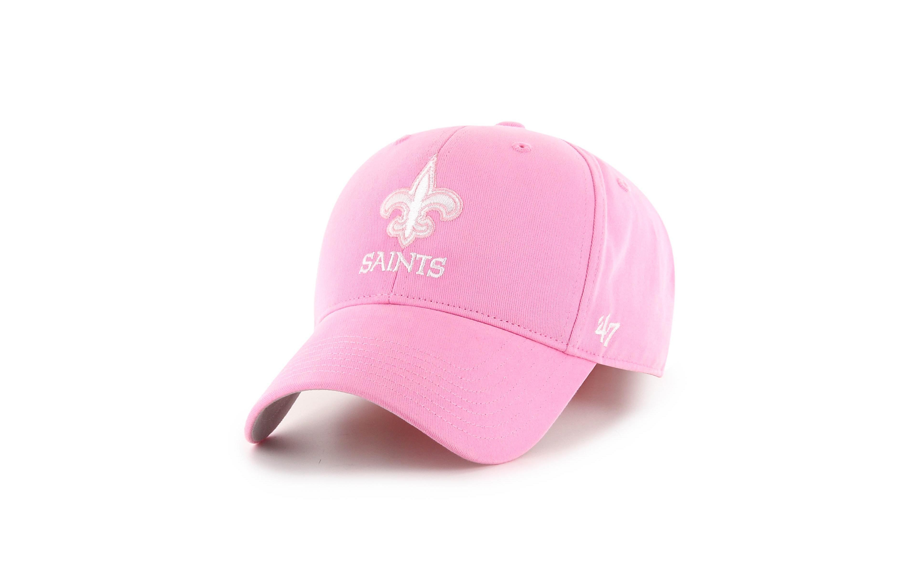 47 Brand Big Girls '47 Pink New Orleans Saints Rose Mvp Adjustable Hat