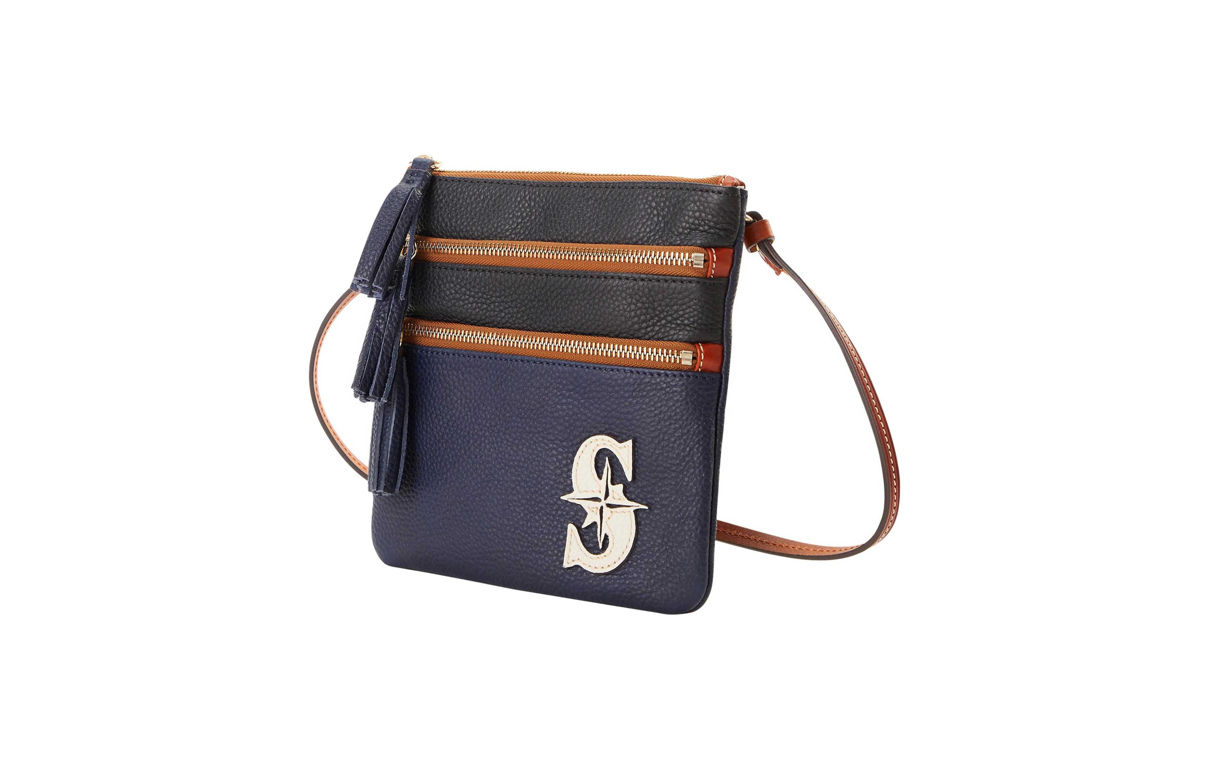 Dooney & Bourke Dooney Bourke Seattle Mariners Infield Triple Zip Crossbody Purse