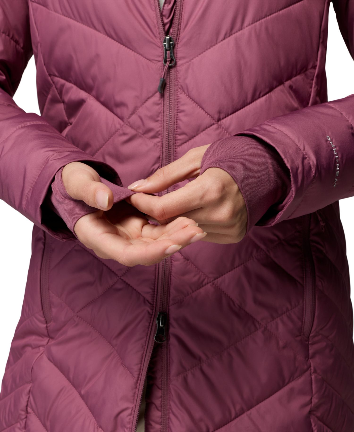 Women's Heavenly Long Hooded Insulated Water-Resistant Jacket