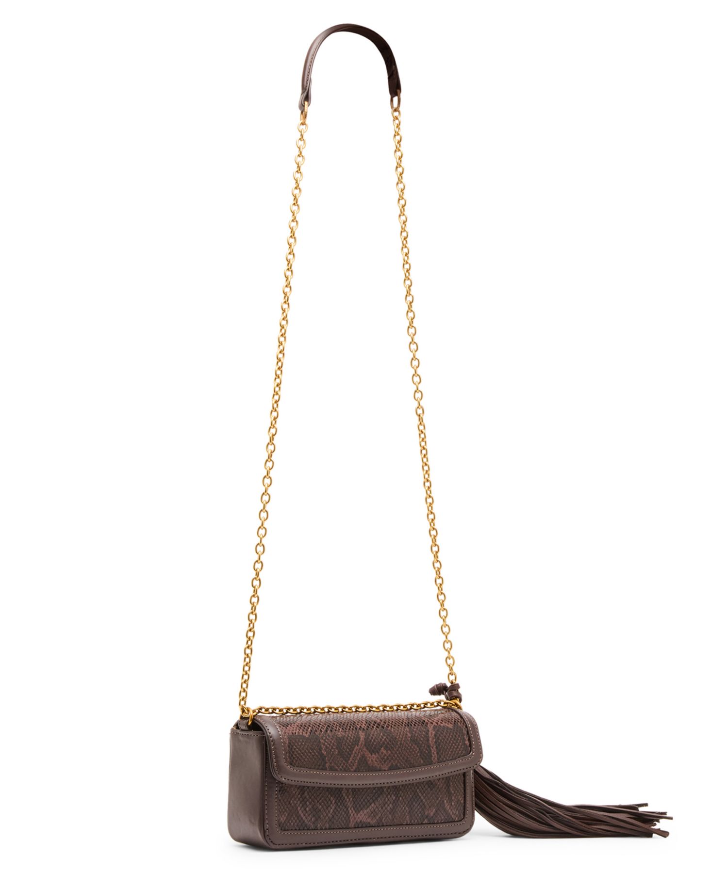 Chain Flap with Tassel Small Crossbody Shoulder Handbag