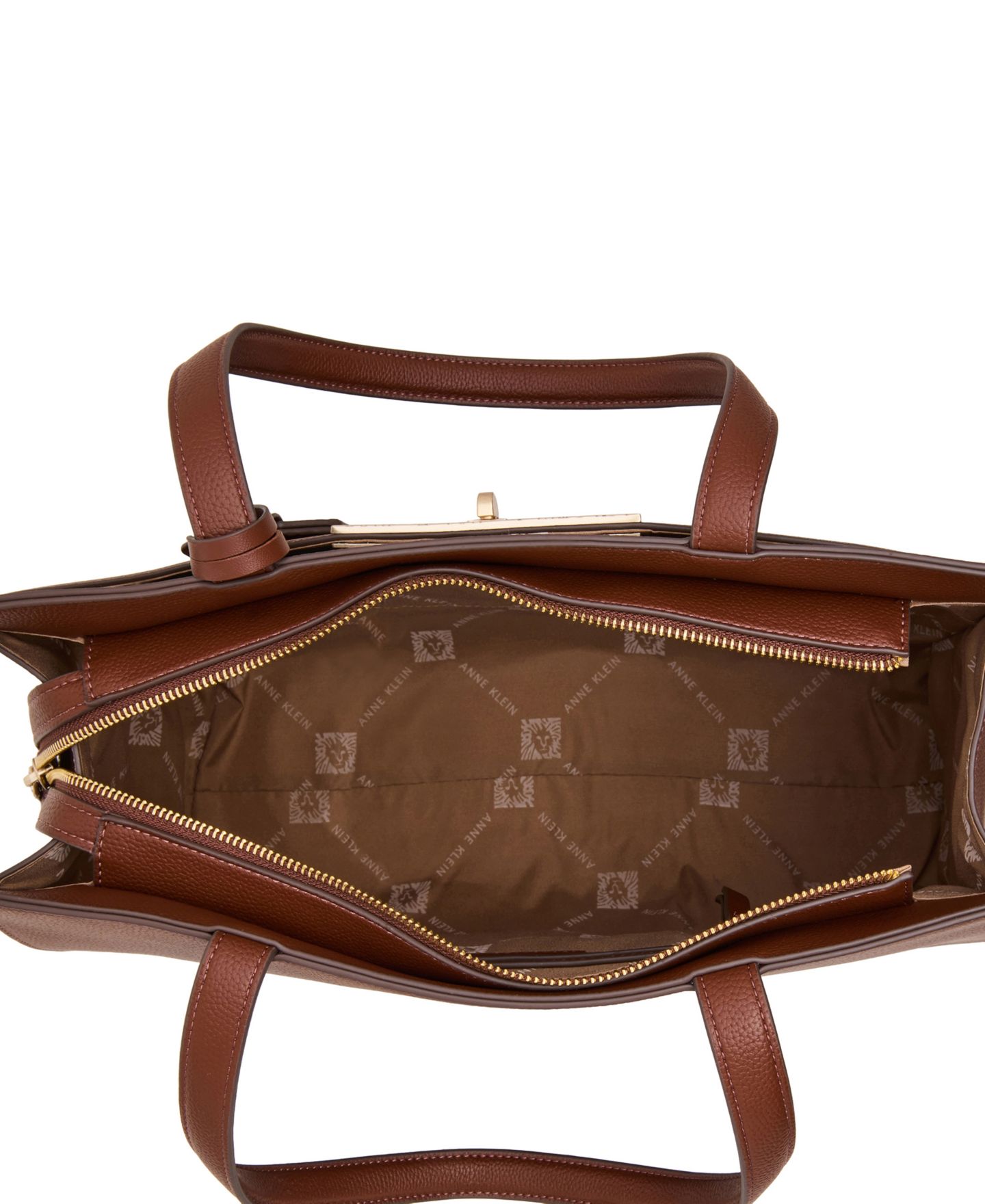 Женская сумка Anne Klein Large Laptop Compatible Tote, цвет: Коричневый — фото 4