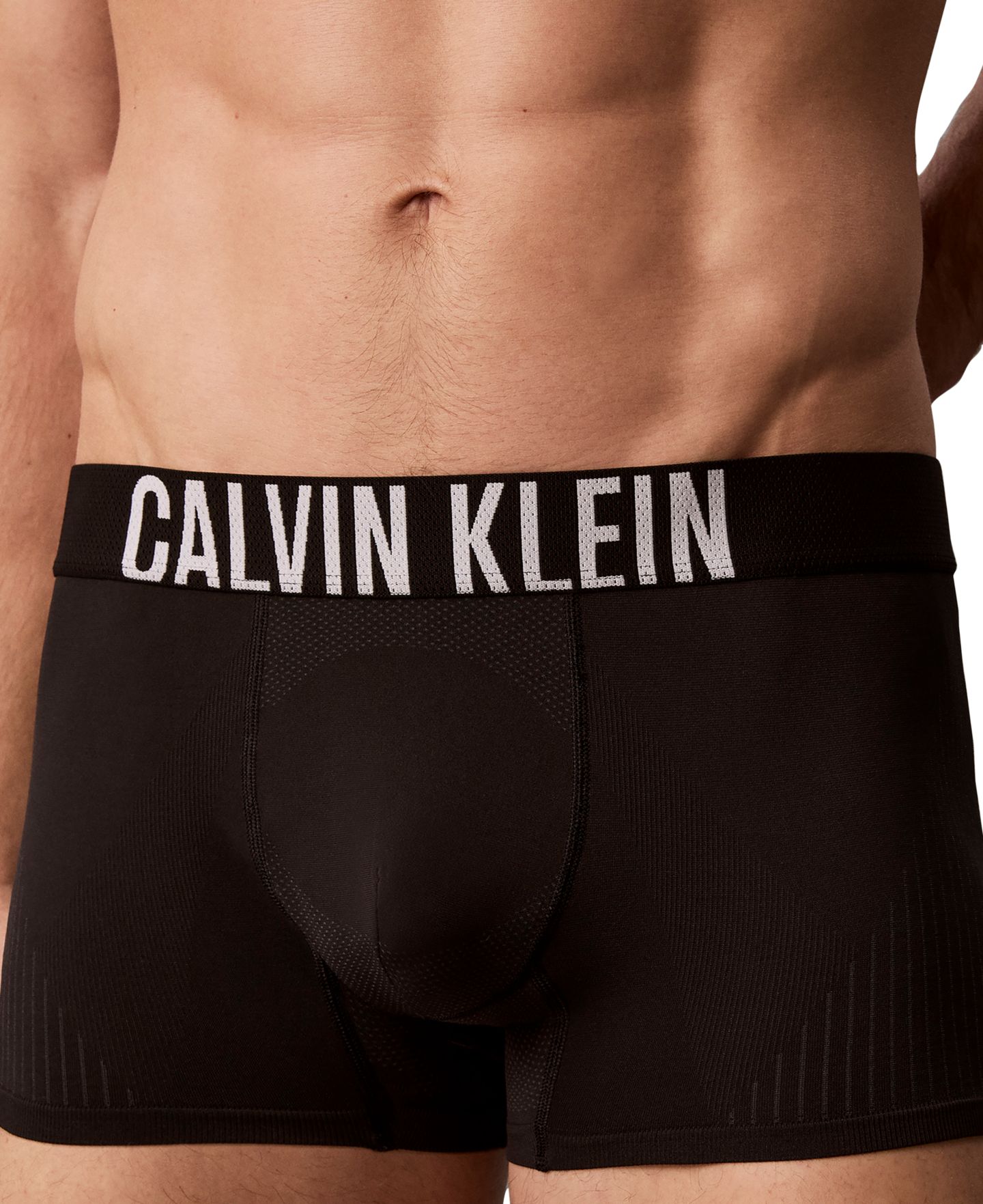 Мужские трусы-шорты Calvin Klein Intense Power Pro с низкой посадкой, цвет: Чёрный — фото 4