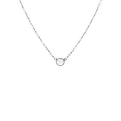 Diamond Necklace (0.23 ct) Platinum
