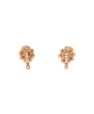 Fleur de Lis Key Bar Earrings