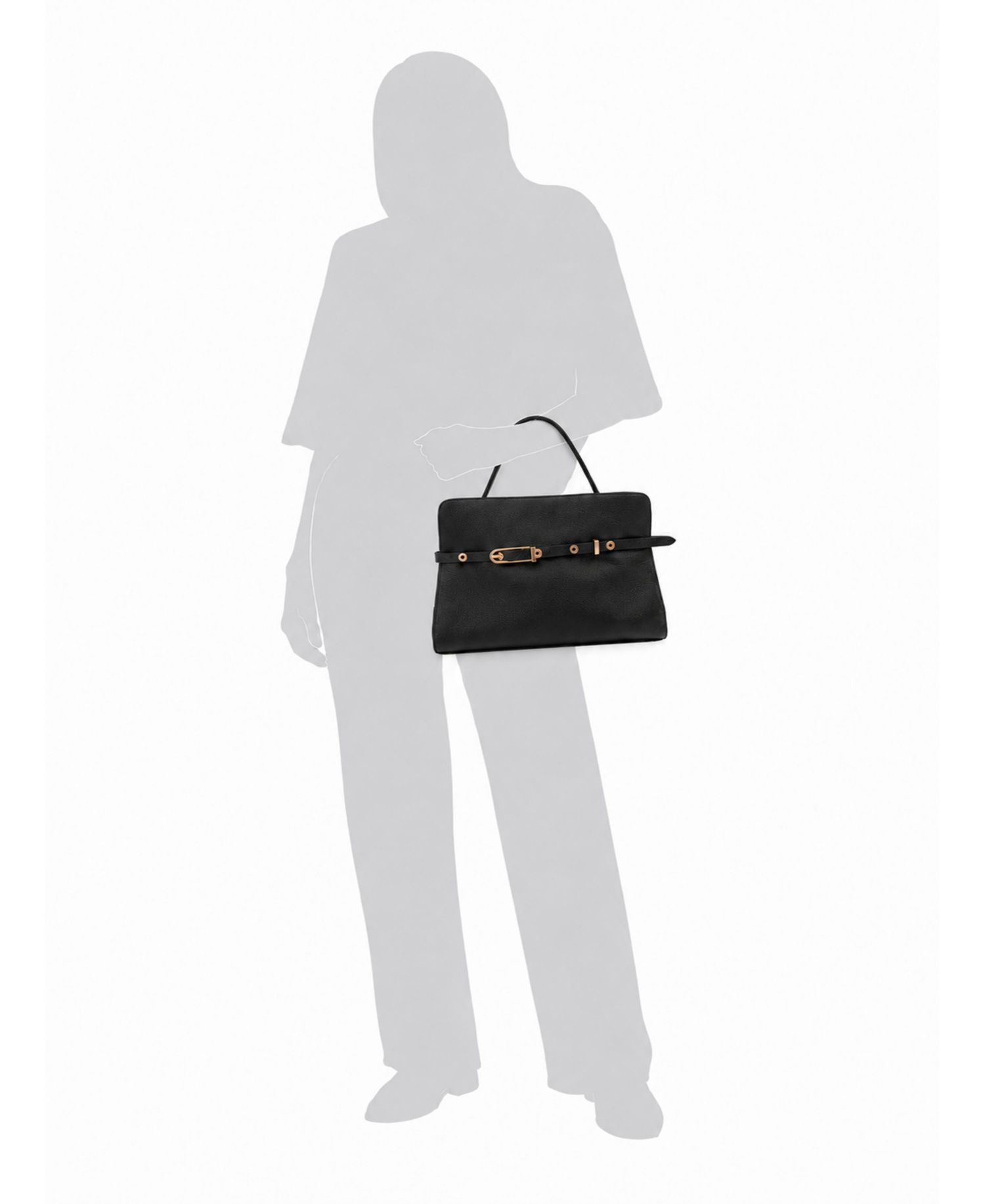 Florence Medium Leather Satchel Handbag
