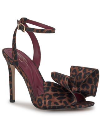 Women's Olivine Bow Stiletto Dress Sandals