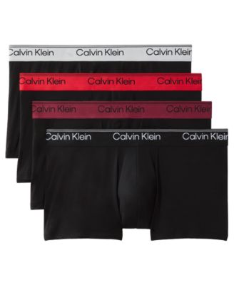 Men's 3+1 Bonus Micro Stretch Low Rise Trunks Pack