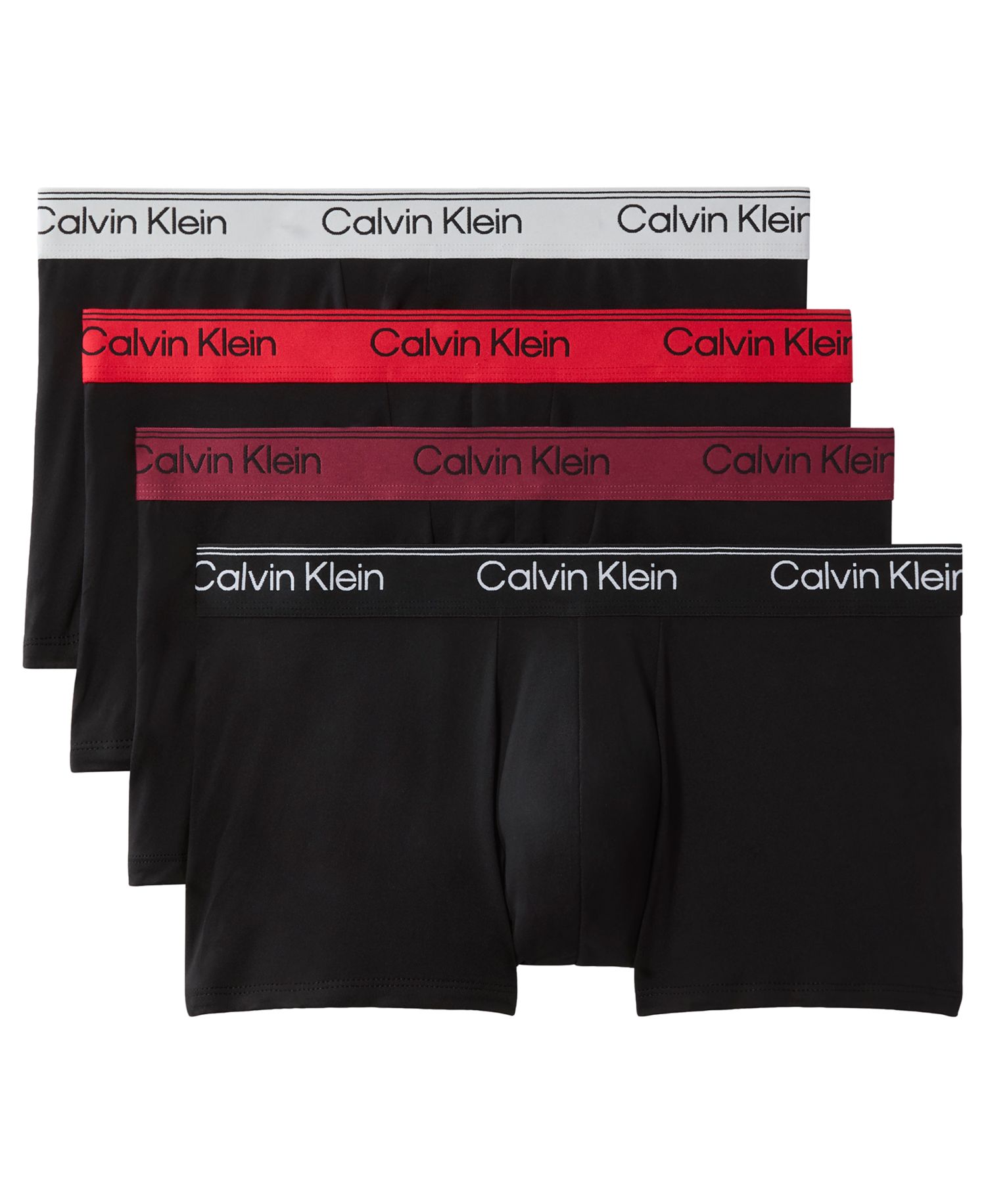 Men's 3+1 Bonus Micro Stretch Low Rise Trunks Pack