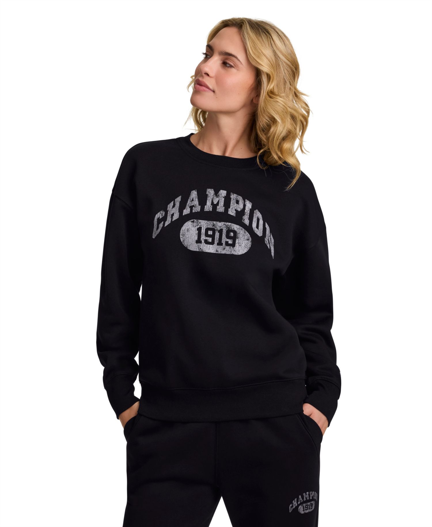 Women's Powerblend Graphic Fleece Sweatshirt