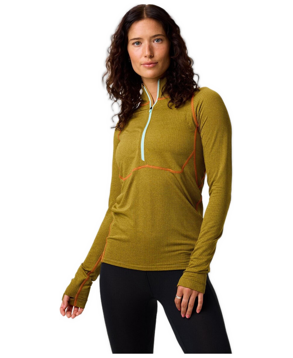 Backcountry Women's Pines Base Layer Mock Neck 1/2-Zip Long-Sleeve Top