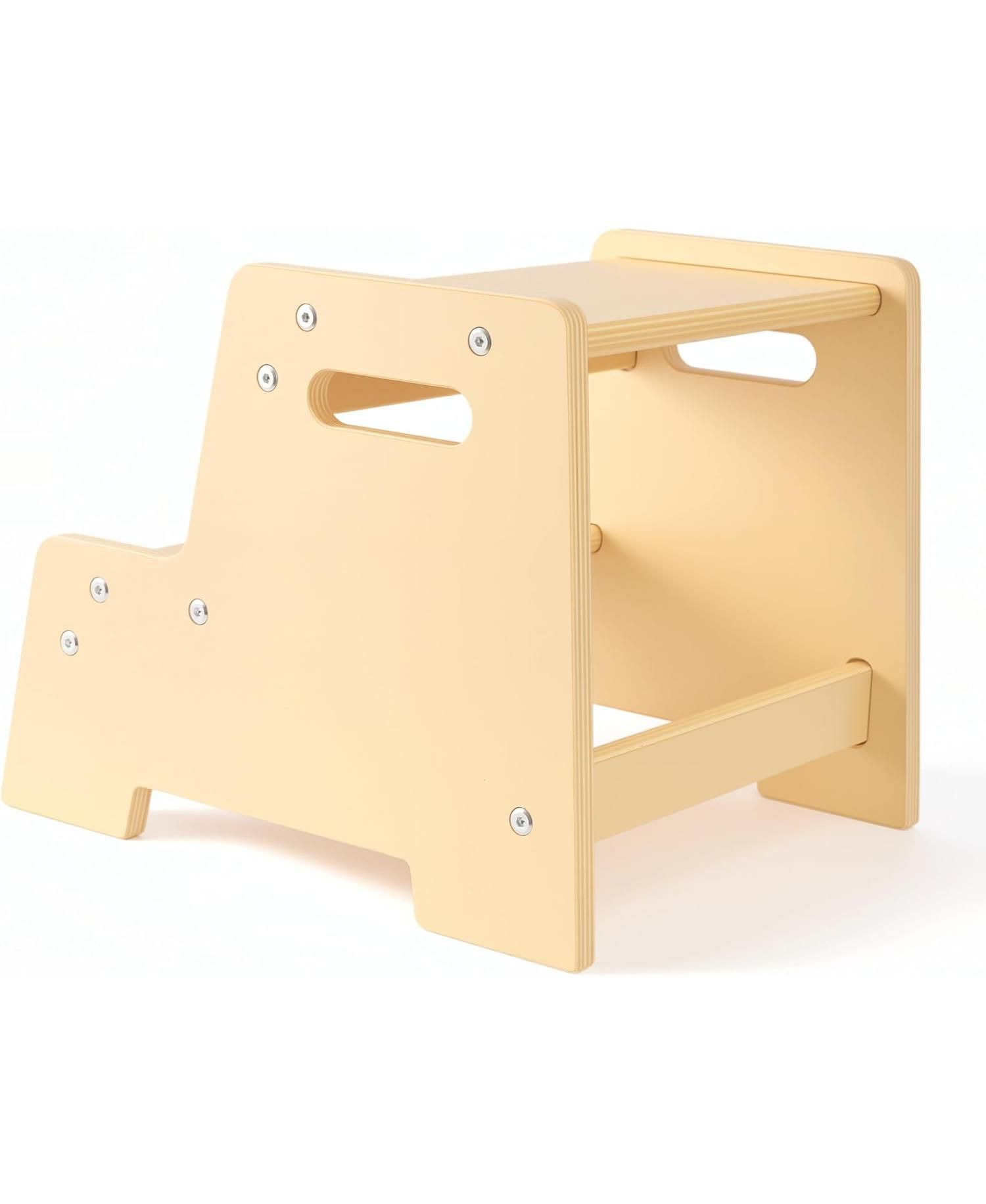 Wooden 2-Step Step Stool