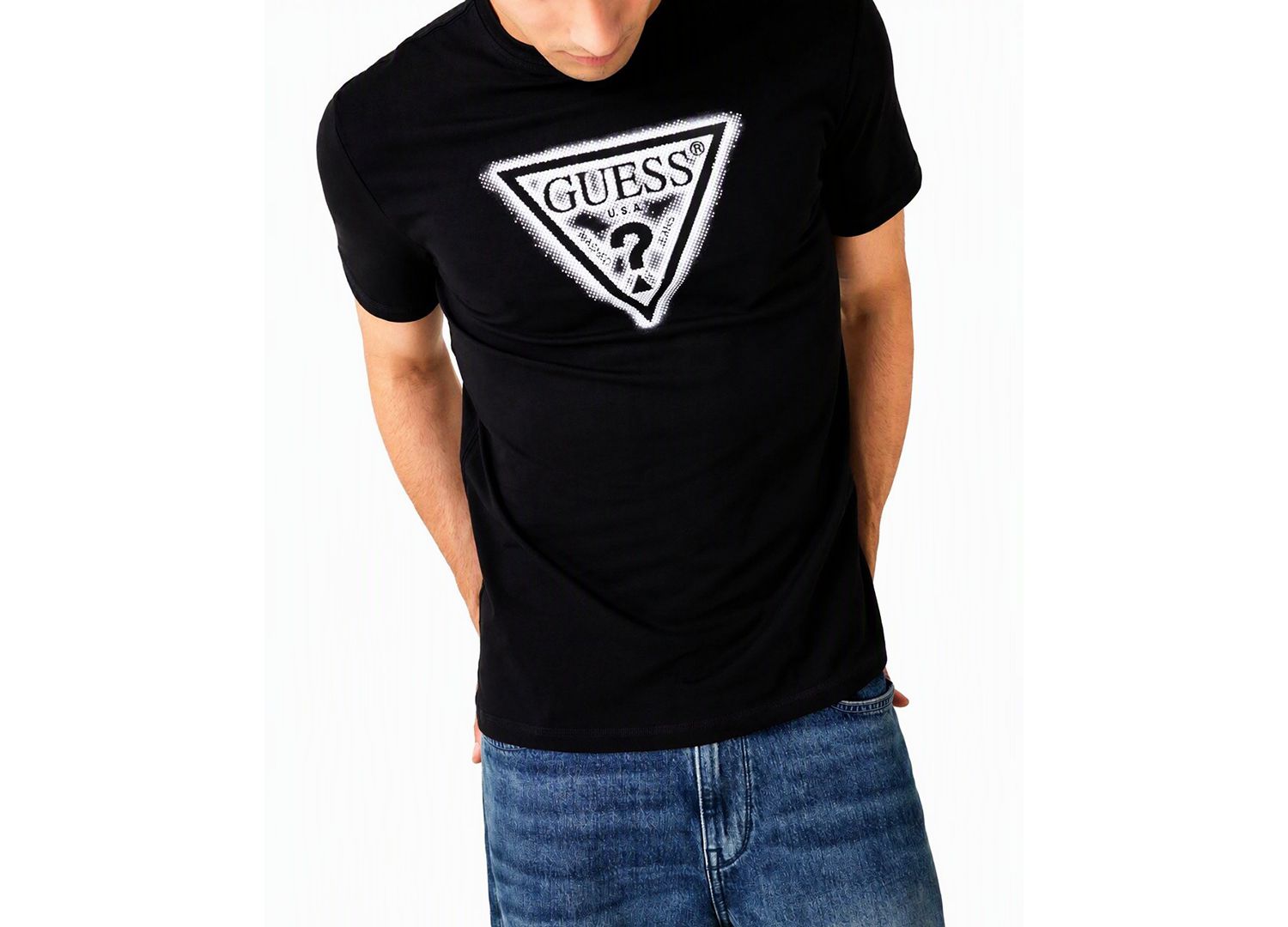 Men's Triangle Spray Graphic T-Shirt