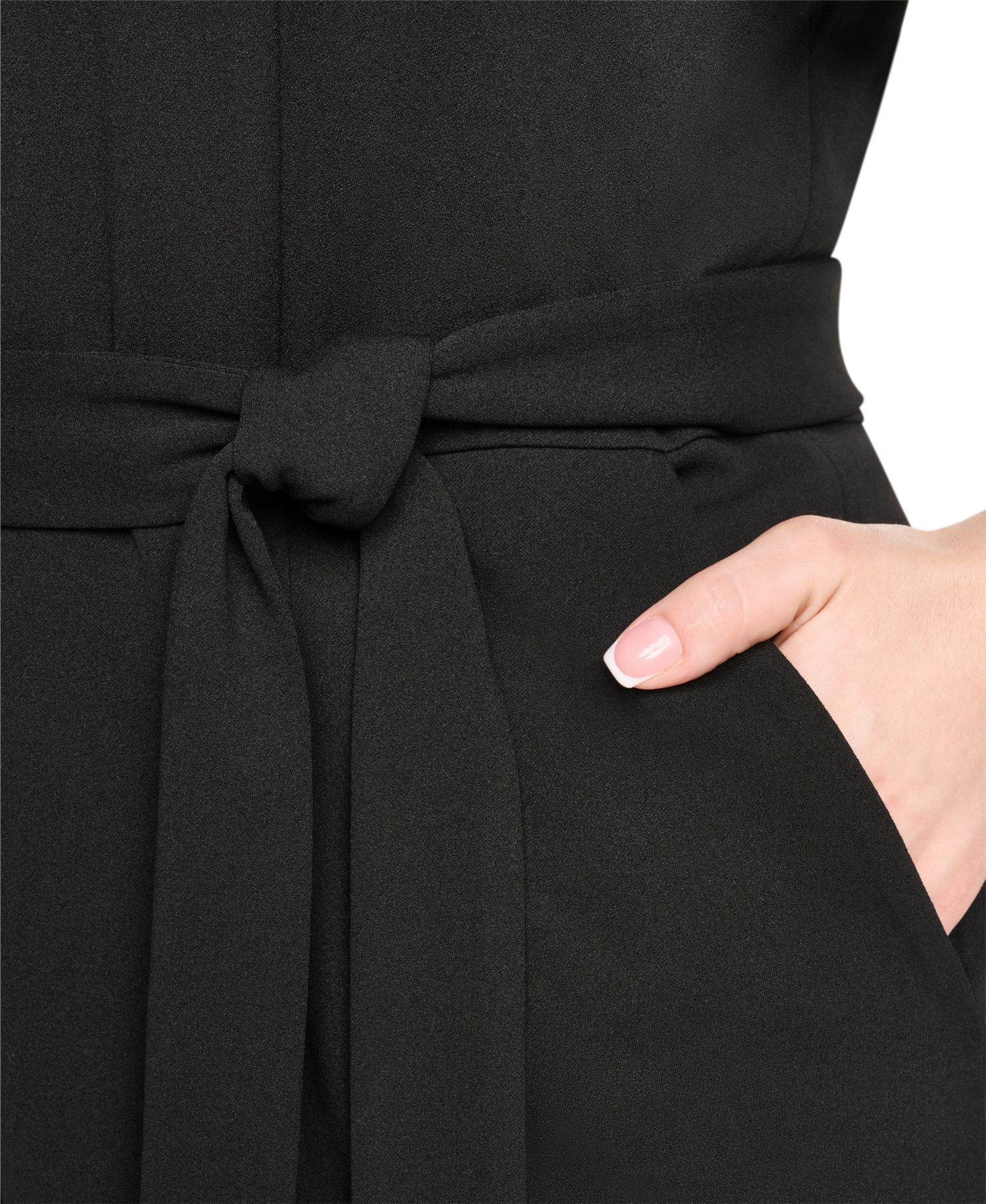 Plus Size Flutter Sleeve Wide-Leg Cropped Jumpsuit